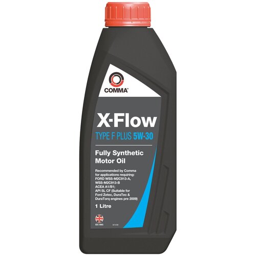 Синтетическое моторное масло Comma X-Flow Type F PLUS 5W-30, 4 л