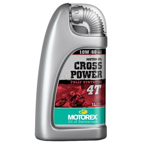 Синтетическое моторное масло Motorex Cross Power 4T 10W-60, 4 л