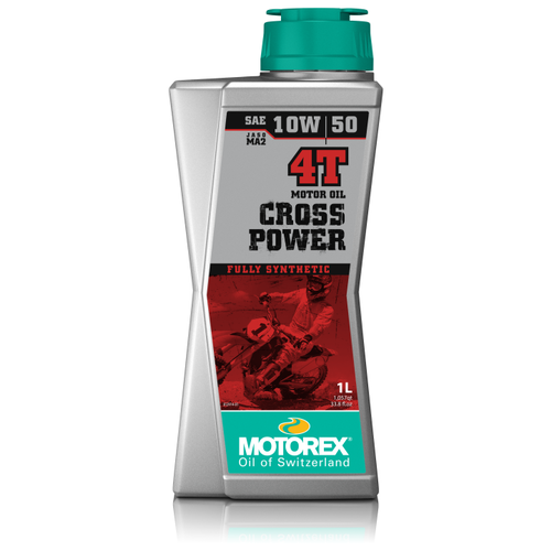 Синтетическое моторное масло Motorex Cross Power 4T 10W-50, 1 л