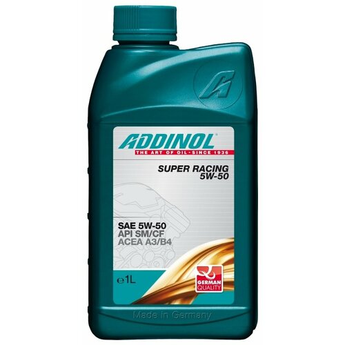 Синтетическое моторное масло ADDINOL Super Racing SAE 5W-50, 1 л