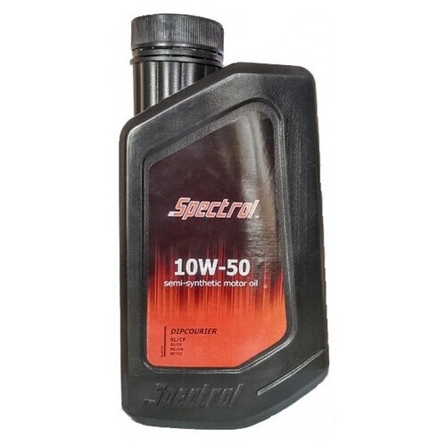 Полусинтетическое моторное масло Spectrol Дипкурьер SAE 10W-50, 1 л