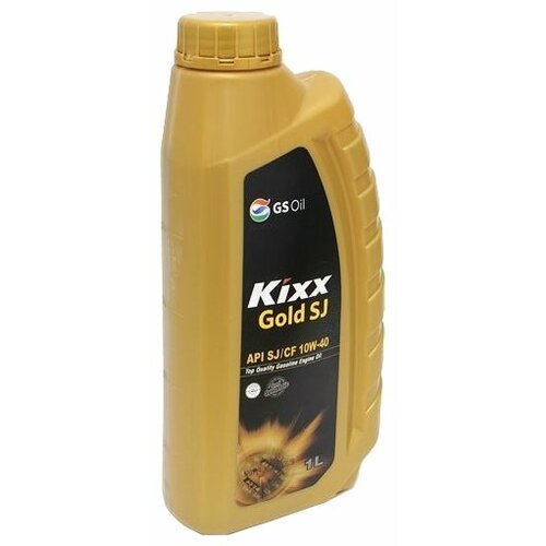 Полусинтетическое моторное масло Kixx Gold SJ 10W-40, 4 л
