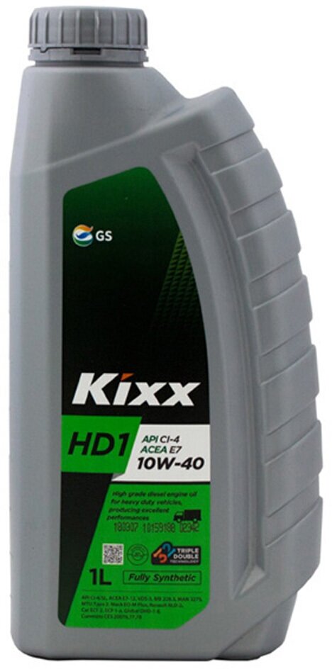 KIXX Масло моторное 10W40 синт. D1 CI-4/SL (20л) (KIXX)