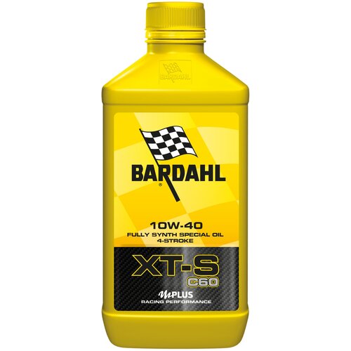 Синтетическое моторное масло Bardahl XT-S C60 10W-40, 1 л