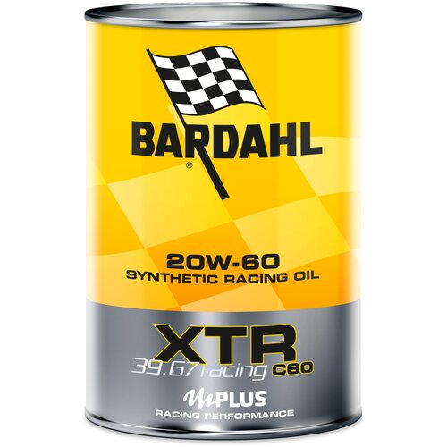 Синтетическое моторное масло Bardahl XTR C60 Racing 20W-60, 1 л