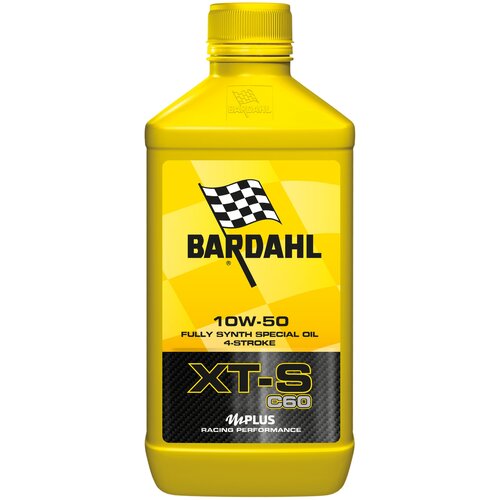 Синтетическое моторное масло Bardahl XT-S C60 10W-50, 1 л