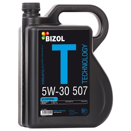 Моторное масло BIZOL Technology 5W-30 507 НС-синтетическое 20 л «Сделано в Германии»