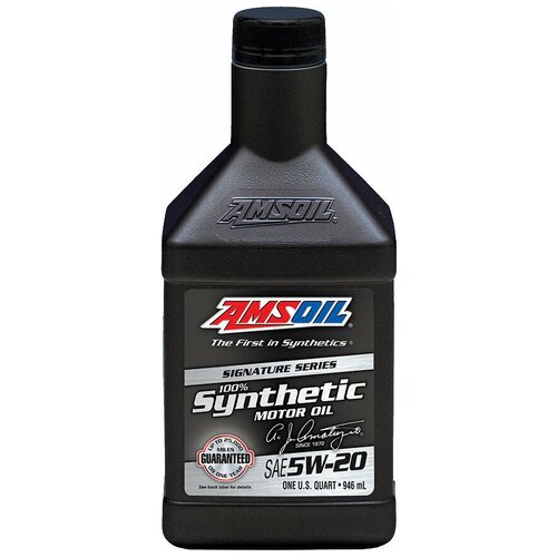 Синтетическое моторное масло AMSOIL Signature Series Synthetic Motor Oil 5W-20, 0.946 л