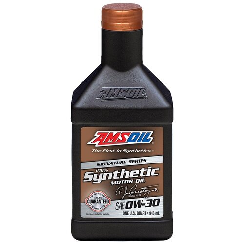Синтетическое моторное масло AMSOIL Signature Series Synthetic Motor Oil 0W-30, 0.946 л