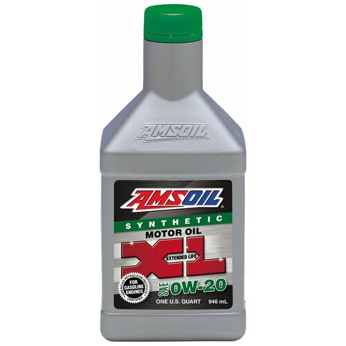 Синтетическое моторное масло AMSOIL XL Extended Life Synthetic Motor Oil 0W-20, 3.784 л