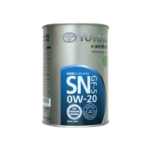 Синтетическое моторное масло TOYOTA SN 0W-20, 1 л