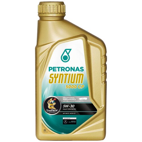 Синтетическое моторное масло Petronas Syntium 5000 CP 5W30, 4 л