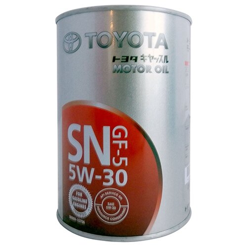 Моторное масло TOYOTA SN 5W-30, 4 л