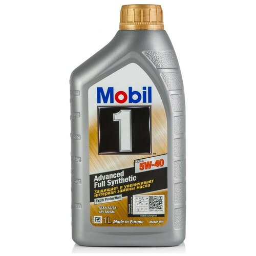 Синтетическое моторное масло MOBIL 1 FS X1 5W-40, 4 л