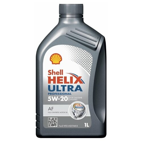 Синтетическое моторное масло SHELL Helix Ultra Professional AF 5W-20, 1 л