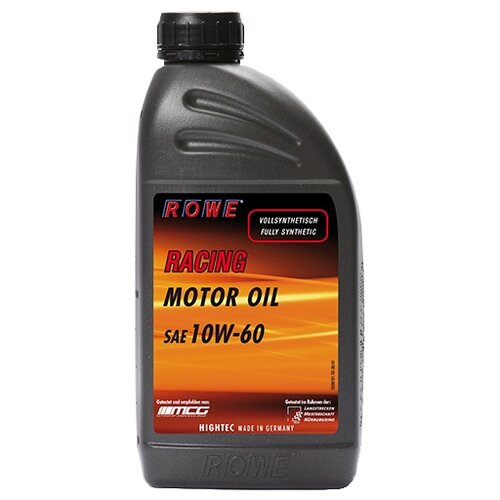 ROWE Масло Моторное Rowe Hightec Racing Motor Oil Sae 10w-60 (1л) Multi-Ester-Technology