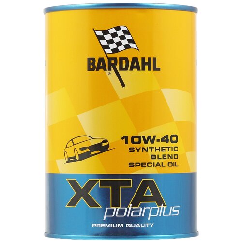 Полусинтетическое моторное масло Bardahl XTA Polarplus 10W-40 Synthetic Blend Special Oil, 1 л