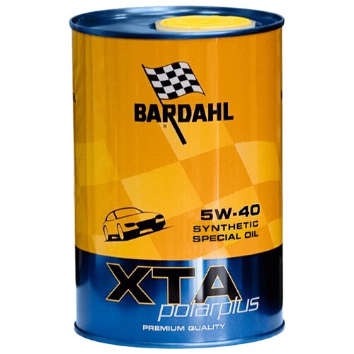 Синтетическое моторное масло Bardahl XTA Polarplus 5W-40 Synthetic Special Oil, 1 л