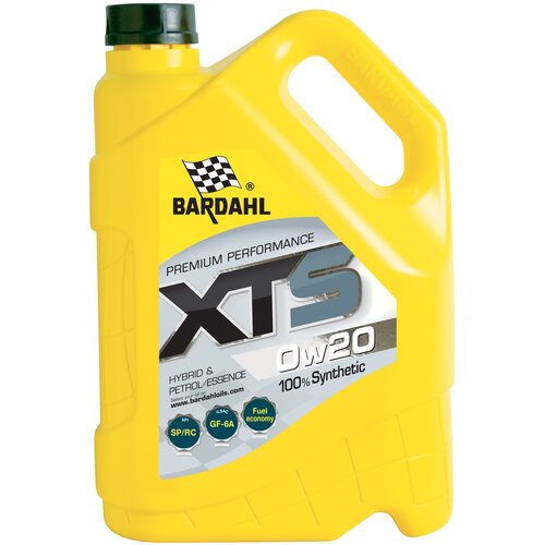 Синтетическое моторное масло Bardahl XTS 0W-20, 5 л