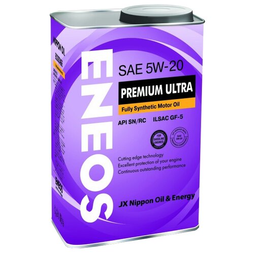 Синтетическое моторное масло ENEOS Premium Ultra 5W-20, 0.94 л