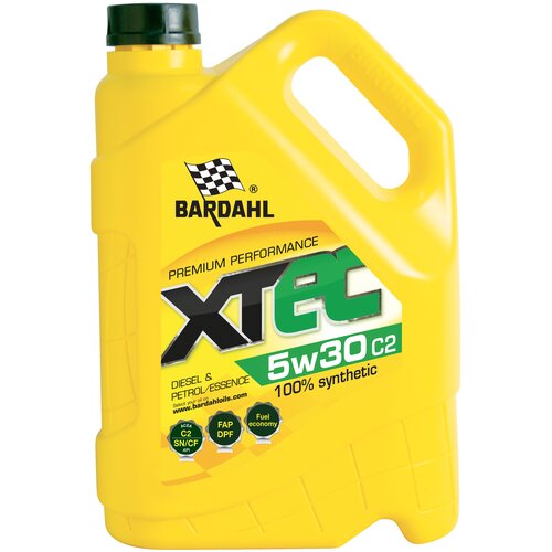 Синтетическое моторное масло Bardahl XTEC 5W-30 C2, 1 л