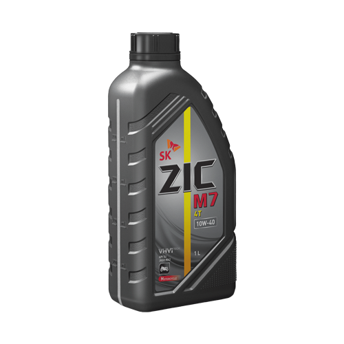 Синтетическое моторное масло ZIC M7 4T 10W-40, 1 л