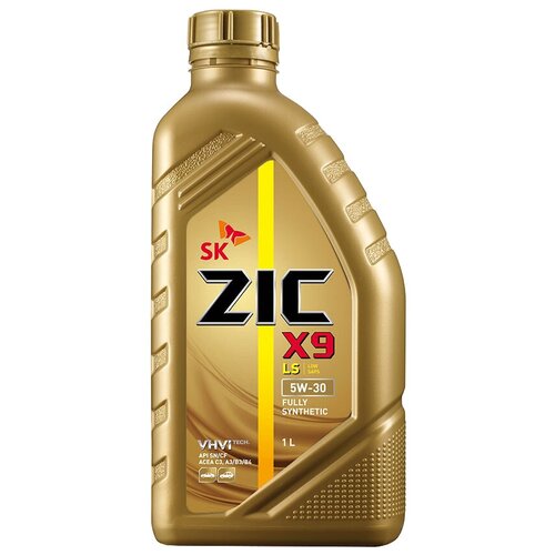 Синтетическое моторное масло ZIC X9 LS 5W-30, 1 л