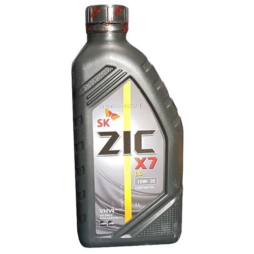 Синтетическое моторное масло ZIC X7 LS 10W-30, 1 л