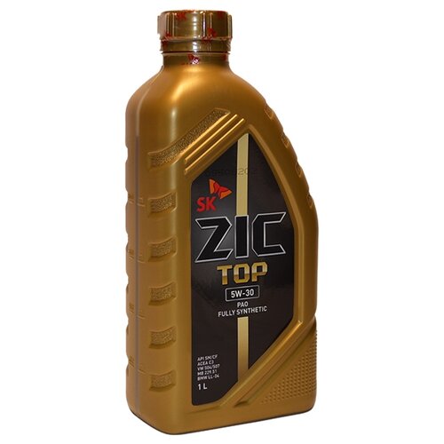 Синтетическое моторное масло ZIC TOP 5W-30, 4 л