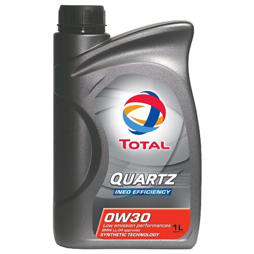 Синтетическое моторное масло TOTAL Quartz Ineo Efficiency 0W30, 1 л