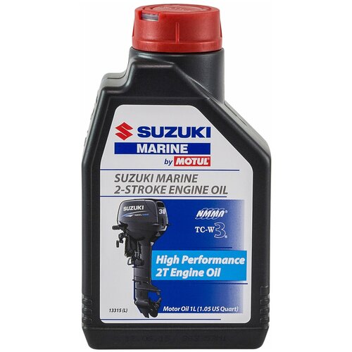 Минеральное моторное масло Motul Suzuki Marine 2T, 1 л