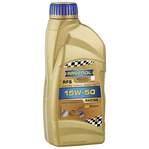 Полусинтетическое моторное масло Ravenol RFS Racing Formel Sport 15W-50, 5 л