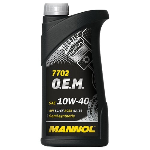 Полусинтетическое моторное масло Mannol 7702 O.E.M. for Chevrolet Opel 10W-40, 4 л