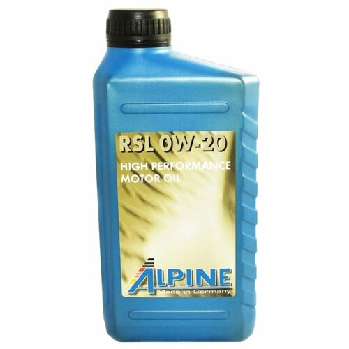 Масло моторное синтетическое Alpine RSL 0W-20 канистра 1л, арт. 0100191