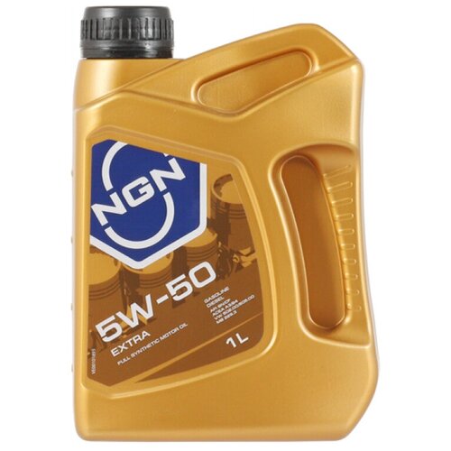 Синтетическое моторное масло NGN Extra 5W-50, 4 л