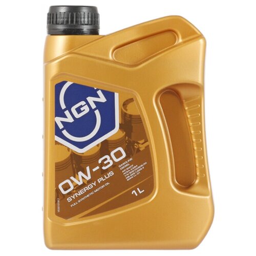 Синтетическое моторное масло NGN Synergy Plus 0W-30, 1 л