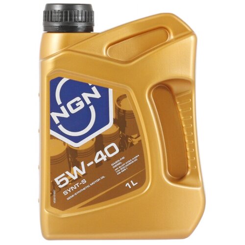 Полусинтетическое моторное масло NGN Synt-S 5W-40, 1 л