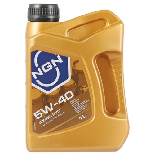 Синтетическое моторное масло NGN Diesel Syn 5W-40, 4 л