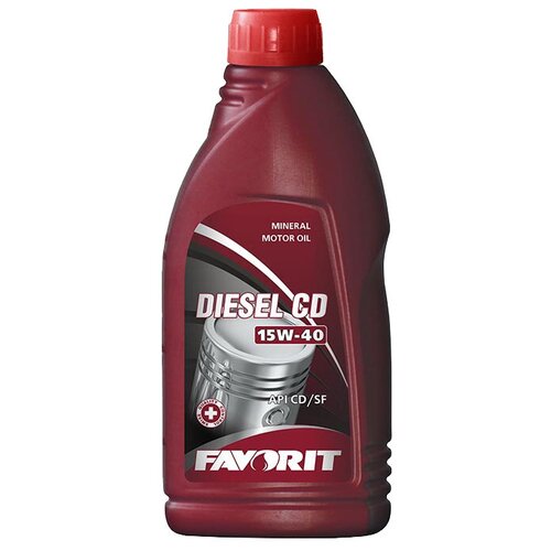 Favorit Diesel CD SAE 15W-40 API CD/SF, 1л