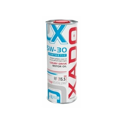 Синтетическое моторное масло XADO Luxury Drive 5W-30 SYNTHETIC, 4 л