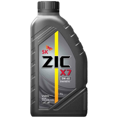 ZIC Моторное масло ZIC X7 5W-40, 200 л, 202662, синтетическое
