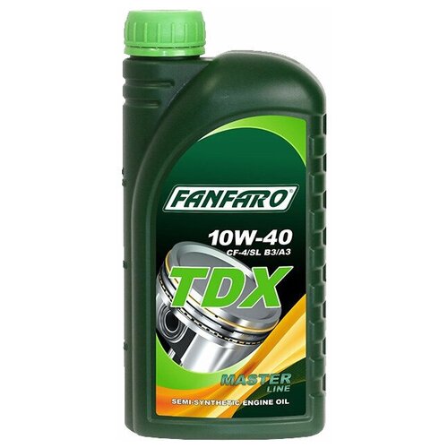 6508 FANFARO TDX 10W40 1 л. Полусинтетическое моторное масло 10W-40