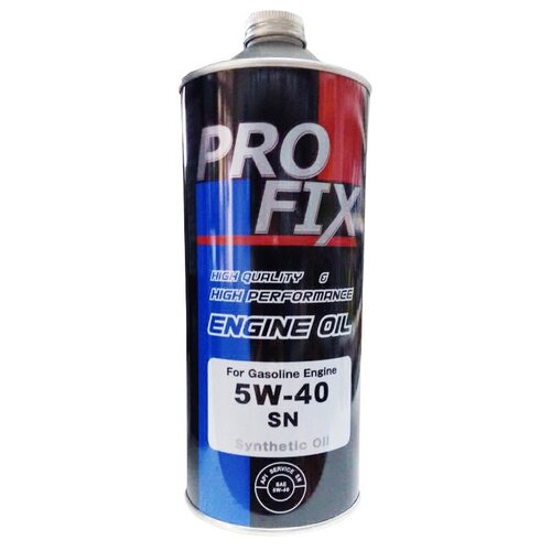 Синтетическое моторное масло Profix SN 5W-40, 1 л