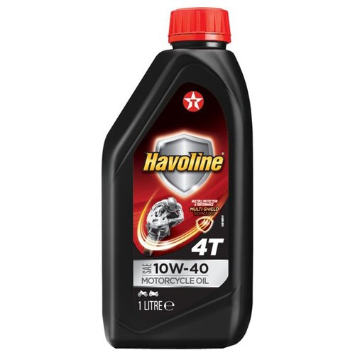Полусинтетическое моторное масло TEXACO Havoline 4T MCO 10W-40, 1 л