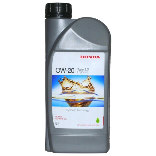 Синтетическое моторное масло Honda 0W-20 Type 2.0, 4 л