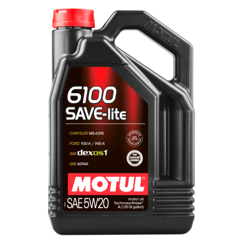 Полусинтетическое моторное масло Motul 6100 SAVE-lite 5W20, 4 л