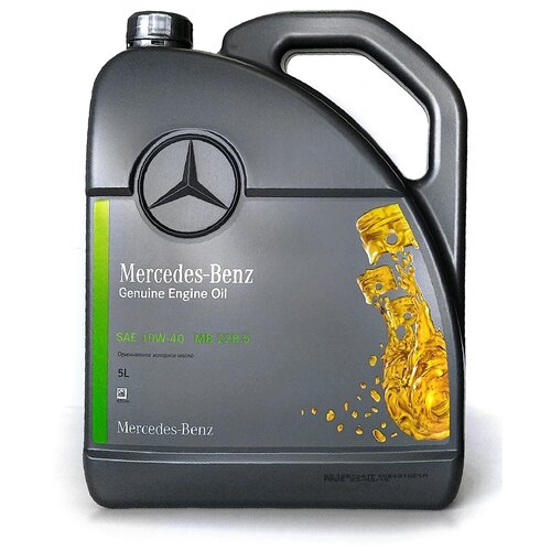 Полусинтетическое моторное масло Mercedes-Benz MB 228.5 10W-40, 5 л