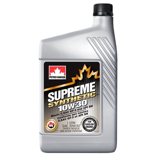 Синтетическое моторное масло Petro-Canada Supreme Synthetic 10W-30, 1 л
