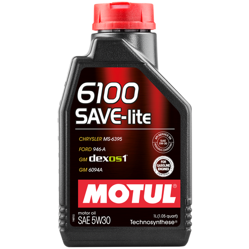 Полусинтетическое моторное масло Motul 6100 SAVE-lite 5W30, 1 л