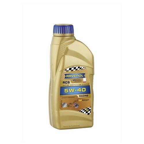 Синтетическое моторное масло Ravenol RCS Racing Competition Synto SAE 5W-40, 4 л